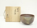【中古】【ゴールデンウィークセール60%オフ】【茶道具】備前焼 泰山窯造 茶碗(共箱)【送料無料】茶道 抹茶 おしゃれ 抹茶茶碗 抹茶碗 和食器 レトロ 茶器 ...