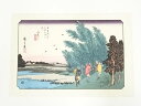 【中古】【書画】歌川広重・渓斎英泉 木曽街道六十九次 みゑじ 手摺浮世絵木版画【送料無料】絵画 書 おしゃれ 木製 アート 芸術 年中掛け インテリア 床の間 リビング 玄関 寝室 和室 洋室