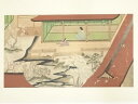 【中古】【書画】絵巻物 模写 印刷加工木版画【送料無料】絵画 書 おしゃれ 木製 アート 芸術 年中掛け インテリア 床の間 リビング 玄関 寝室 和室 洋室