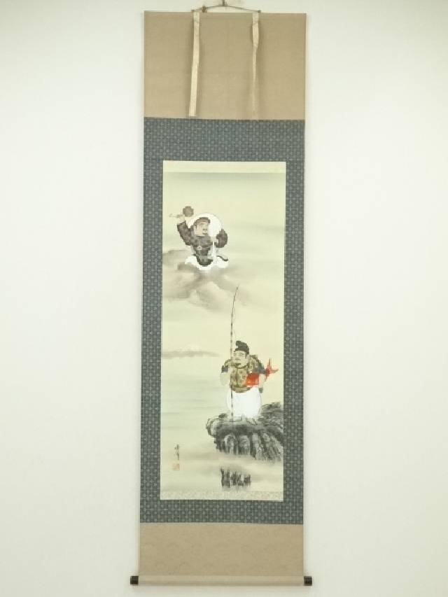 楽天市場】大黒天(掛軸|アート・美術品・骨董品・民芸品 楽天市場】大黒天(掛軸|アート・美術品・骨董品・民芸品
