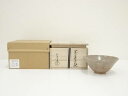 【中古】【タイムセール60%オフ】【茶道具】京焼 中村与平造 蕎麦茶碗(共箱)【送料無料】茶道 抹茶 おしゃれ 抹茶茶碗 抹茶碗 和食器 レトロ 茶器 骨董 茶...