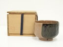 【中古】【茶道具】作家物 掛分茶碗(保護箱)【送料無料】茶道 抹茶 おしゃれ 抹茶茶碗 抹茶碗 和食器 レトロ 茶器 骨董 茶わん 茶会 茶の湯