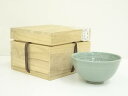 【中古】【ゴールデンウィークセール55%オフ】【茶道具】志若窯造 青磁茶碗(保護箱)【送料無料】茶道 抹茶 おしゃれ 抹茶茶碗 抹茶碗 和食器 レトロ 茶器 骨...