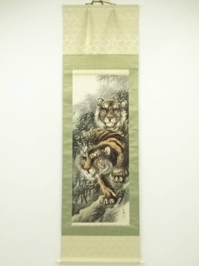 楽天市場】虎(掛軸|アート・美術品・骨董品・民芸品):ホビー 楽天市場】虎(掛軸|アート・美術品・骨董品・民芸品):ホビー