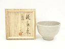 【中古】【ゴールデンウィークセール55%オフ】【茶道具】萩焼 作家物 泥華倣茶碗(共箱)【送料無料】茶道 抹茶 おしゃれ 抹茶茶碗 抹茶碗 和食器 レトロ 茶器...