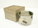 【中古】【タイムセール10%オフ】【茶道具】谷口史朗造 織部茶碗(箱付)【送料無料】茶道 抹茶 おしゃれ 抹茶茶碗 抹茶碗 和食器 レトロ 茶器 骨董 茶わん 茶会 茶の湯 5月 11月 春 秋