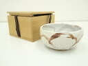 【中古】【ゴールデンウィークセール10%オフ】【茶道具】作家物 志野茶碗(保護箱)【送料無料】茶道 抹茶 おしゃれ 抹茶茶碗 抹茶碗 和食器 レトロ 茶器 骨董...