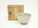 【中古】【茶道具】水野英男造 茶碗(共箱)【送料無料】茶道 抹茶 おしゃれ 抹茶茶碗 抹茶碗 和食器 レトロ 茶器 骨董 茶わん 茶会 茶の湯