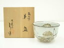 【中古】【ゴールデンウィークセール45%オフ】【茶道具】京焼 浅見与し三造 乾山写稲絵茶碗(共箱)【送料無料】茶道 抹茶 おしゃれ 抹茶茶碗 抹茶碗 和食器 レ...