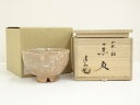 【中古】【ゴールデンウィークセール45%オフ】【茶道具】京焼 祥雲窯 原清和造 萩釉茶碗(共箱)【送料無料】茶道 抹茶 おしゃれ 抹茶茶碗 抹茶碗 和食器 レト...