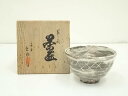 【中古】【ゴールデンウィークセール45%オフ】【茶道具】京焼 良造 花三島茶碗(共箱)【送料無料】茶道 抹茶 おしゃれ 抹茶茶碗 抹茶碗 和食器 レトロ 茶器 ...