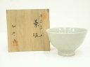 【中古】【茶道具】紀州焼 葵窯造 寒川栖豊 呉器写茶碗(共箱)【送料無料】茶道 抹茶 おしゃれ 抹茶茶碗 抹茶碗 和食器 レトロ 茶器 骨董 茶わん 茶会 茶の...