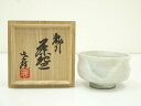 【中古】【ゴールデンウィークセール35%オフ】【茶道具】佐久間孝雄造 粉引茶碗(共箱)【送料無料】茶道 抹茶 おしゃれ 抹茶茶碗 抹茶碗 和食器 レトロ 茶器 ...