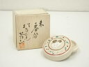 【中古】【香道】萬古焼 松古窯 佐久間芳山造 干支未香合(共箱)【送料無料】茶道具 茶道 香道 香道具 おしゃれ かわいい アンティーク インテリア 骨董 茶器...