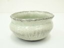 【中古】【ゴールデンウィークセール10%オフ】【茶道具】作家物 灰釉手捏建水【送料無料】