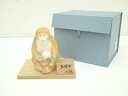 【中古】【残暑セール45%オフ】【陶芸・陶器】人形師 中村信喬造 干支申置物(箱付)【送料無料】