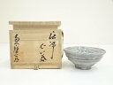 【中古】【茶道具】唐津焼 唐玄窯 島谷啓介造 ぐい呑(共箱)【送料無料】