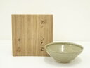 【中古】【タイムセール35%オフ】【茶道具】葵窯 竹里庵 加藤春二造 瀬戸平茶碗(共箱)【送料無料】