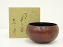 【中古】【残暑セール50%オフ】【漆器】瓢栄造 瓢菓子器(箱付)【送料無料】