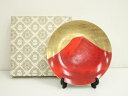 【中古】【残暑セール50%オフ】【陶芸・陶器】ノリタケ 赤富士飾皿(箱付)【送料無料】