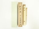 【中古】【タイムセール35%オフ】【茶道具】竹茶杓(銘:清流)(前大徳 高橋悦道書付)(共箱)【送料無料】