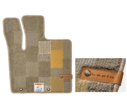 スズキ suzuki 純正 ラパン HE33S 平成27年6月〜 フロアマット グレージュ（ジュータン パッチワーク）..