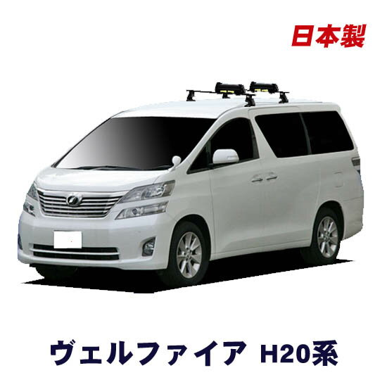 トヨタ ヴェルファイア H20W H25W 平成20年5月〜平成27年1月 車種別専用だから、これだけで完成 スキー..