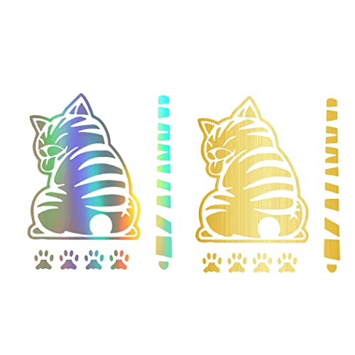 楽天Segno（セグノ）Felimoa 猫のステッカー リア ワイパー 猫の肉球 尻尾 2色セット