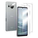 AQUOS sense7 フィルム 2枚 + AQUOS sense7 カメラフィルム 2枚 旭硝子素材製 AQUOS sense7 ガラスフィルム 強化ガラス 液晶保護フィルム 気泡防止 アクオスセンス7 対応 Besecou