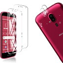 4枚セット 2枚 FOR らくらくスマートフォン F-52B 用のガラスフィルム + 2枚 FOR らくらくスマートフォン F-52B 用の カメラ フィルム 超薄型 強化ガラス 保護フィルム FOR らくらくスマートフォン F-52B 用の旭硝子製