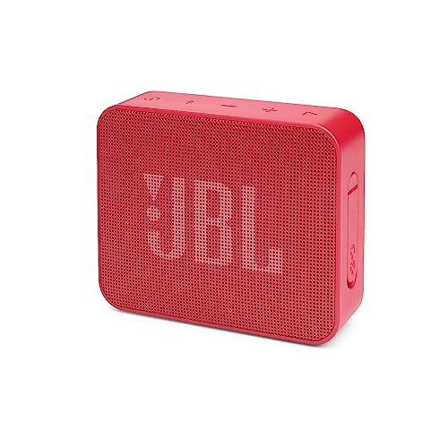 JBL GO ESSENTIAL Bluetoothスピーカー IPX7防水 コンパクトサイズ 軽量 180g 持ち運び ワイヤレス (レッド)