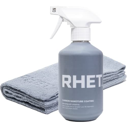 日本製 次世代型撥水コーティング 新素材カーボンナノチューブ配合 『驚きの艶と撥水』 RHET. カーボンナノチューブコーティング 400ml 簡単 洗車 メンテナンス 車用ボディコーティング剤