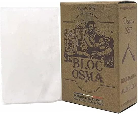 メーカー認定ストアによる正規販売 Osma Bloc - Alum Block 75g (Soothes Shaving Irritation)
