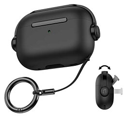 LAYJOY AirPods Pro2 ケース AirPods Pro 第2世代 2023/2022 用 ケース ハード TPU 安全なロック付き LED可視 耐衝撃 えあーぽっつ プロ2ケース エアーポッズプロ2ケース Magsafeワイヤレス充電対