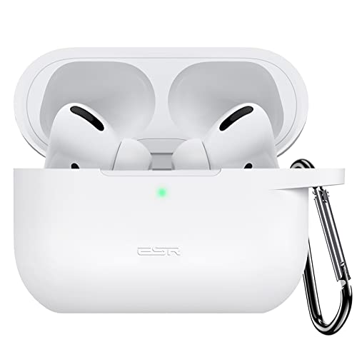 ESR AirPods Pro P[X (2022/2019)p AirPods Pro 2 P[X VRیP[X Jrit CX[dΉ LEDCg ϏՌ Bounce V[Y zCg