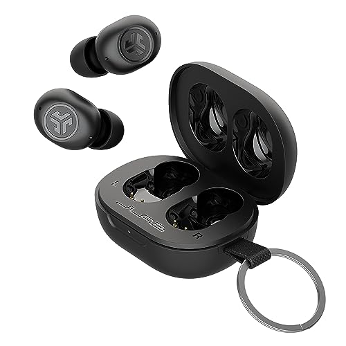 JLab ジェイラブ JBuds Mini ワイヤレスイヤホン Bluetooth マイク付き 寝ホン 睡眠用イヤホン 小さい耳 軽量 極小 イヤホン マルチポイント接続 IP55 防塵 防滴 最大20時間再生 3種のイコライザー 外音取り込み JLa