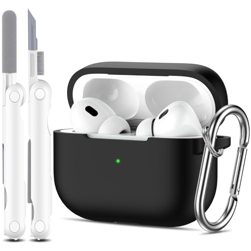 R-fun AirPods Pro 2/1P[XJo[ N[jOLbgƌpC[`bv4g (XS/S/M/L) tیVR Apple AirPods Pro 2022/2019p [dP[X ubN