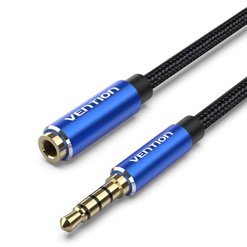 VENTION Rbg҂ TRRS 3.5mm Audio P[u 4 IX - X Cz wbhz  iPhoneAiPadAX}[gtHA^ubgΉ (2m, u[)