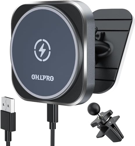 OHLPRO Mag-safe ֺ 磻쥹Ŵ ޥۥۥ ޥͥå 15w ᤭Ф/åܡ iphone...