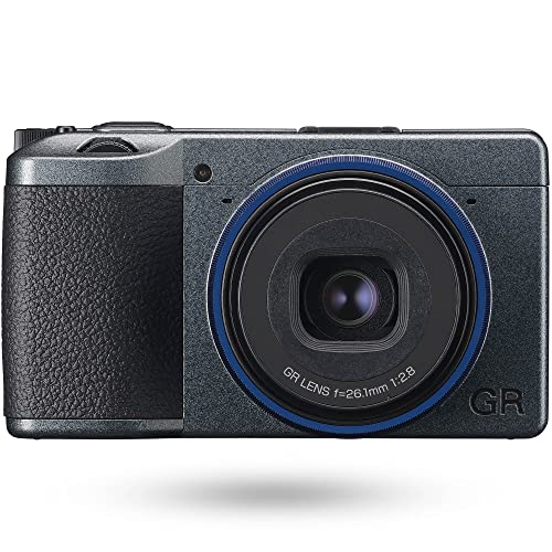 リコー RICOH GR IIIx Urban Edition メタリックグレー デジタルカメラ ネイビー 焦点距離 40mm / 24.2M APS-Cサイズ大型CMOSセンサー搭載/最強のスナップシュータ / 約0.8秒 高速起動/高速ハ…