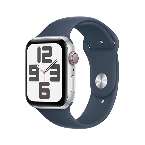 Apple Watch SE (񐢑, 2023) GPS + Cellular (44mm)P[Xp 44mmVo[A~jEP[XƃXg[u[X|[coh - S/M tBbglXgbJ[ƐgbJ[ Փˎ̌o S