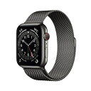 Apple Watch Series 5 GPS + Cellularモデル 44mm 整備済み品 Apple Watch Series 6 (GPS + Cellularモデル) - 44mm グラファイトステンレススチールケースとグラファイトミラネーゼループ