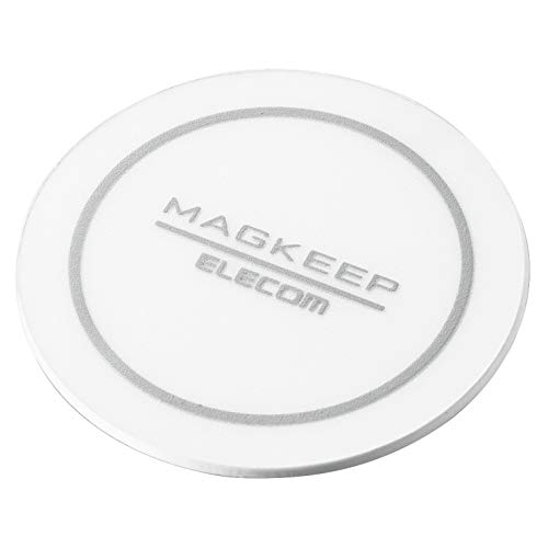 エレコム マグネットステッカー Magkeep iPhone12 / 12 Pro シリーズ対応 1枚入り ホワイト AMS-DSSTWH