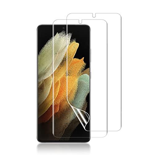 PHISIMOO Galaxy S21 Ultra 5G p tB _炩TPUf SʉtیtB wFؑΉ 24ԎCZp ߗ tJo[ ʒuߊt \tȒP CA[ NA MNV[ S21 Eg