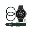 Fossil Gen 6 Display Wellness Edition FTW4072SET ユニセックス ブラック 正規輸入品