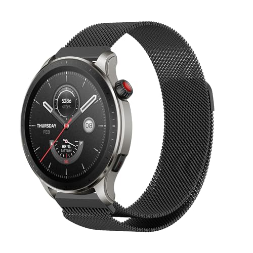 AiMaoo oh Amazfit GTR 4 Ή oh XeX| Ct X|[coh }Olbg  ߉\ xg Xgbv Amazfit GTR 4 p (ubN)