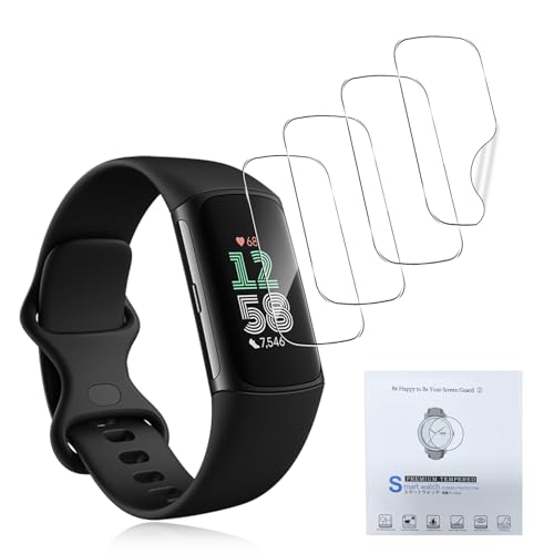 u4vFor Fitbit Charge 6 tB YiOne Fitbit Charge 6 یtBu\tgTPU/LYh~/ߗv Fitbit Charge 6 tیtB CAȂ 戵ȒP h~ h~