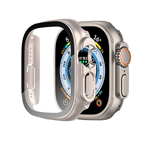 BELIYO Apple Watch P[X 49mm Ή AbvEHb` Jo[ ̌^ Apple Watch Jo[ Sʕی d\ AbvEHb` P[X PCf {Ɏq LYh~ y KX Apple Watch U