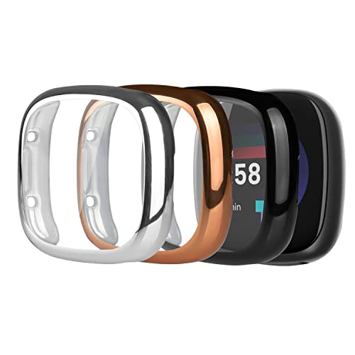 Seltureone 3Zbg Fitbit versa 4pP[X Fitbit sense 2pP[X versa 4یP[X sense 2یJo[ _炩TPUf t[Jo[  EȒP ϏՌ _ ubN+V