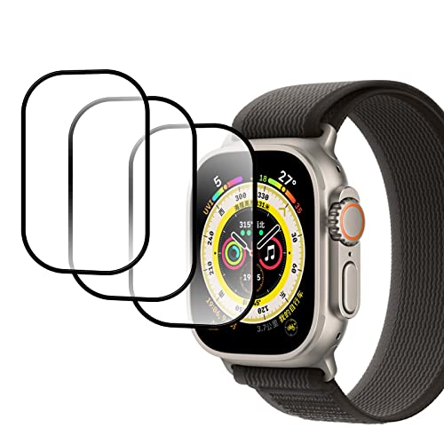 3 YUGYUG Apple Watch یtB 40mm Apple Watch tB PET {fޕYf@ Apple Watch Series6/SE/5/4 AbvEHb`6/se/5/4Ή LYh~ Ϗ
